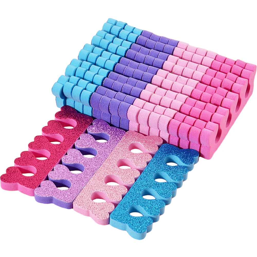 24pcs Nail Art Accessories Manicure Toe Separators Nail Art Toe Dividers