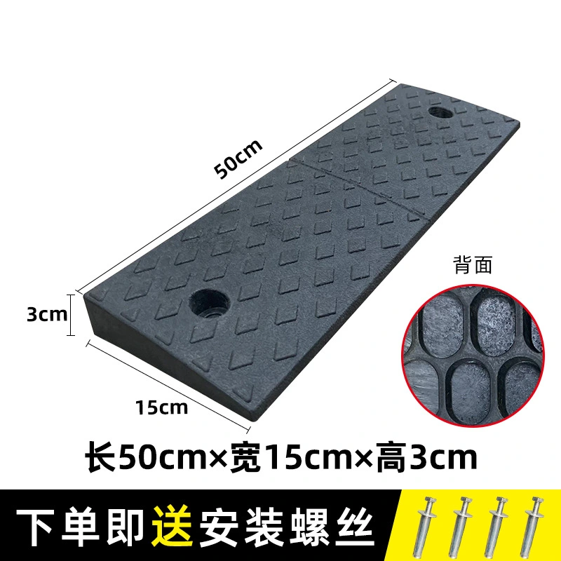  Rubber Outdoor Use Ramp Cushion Climbing Ramp Rubber Ramp Mat For Car Use