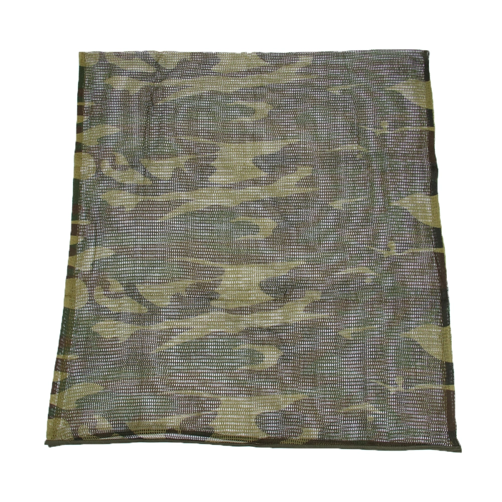 Camouflage Mesh Wrap Camo Scarf Windproof Sand Protection For Sports Jungle Other Outdoor Activities (Jungle Camouflage)