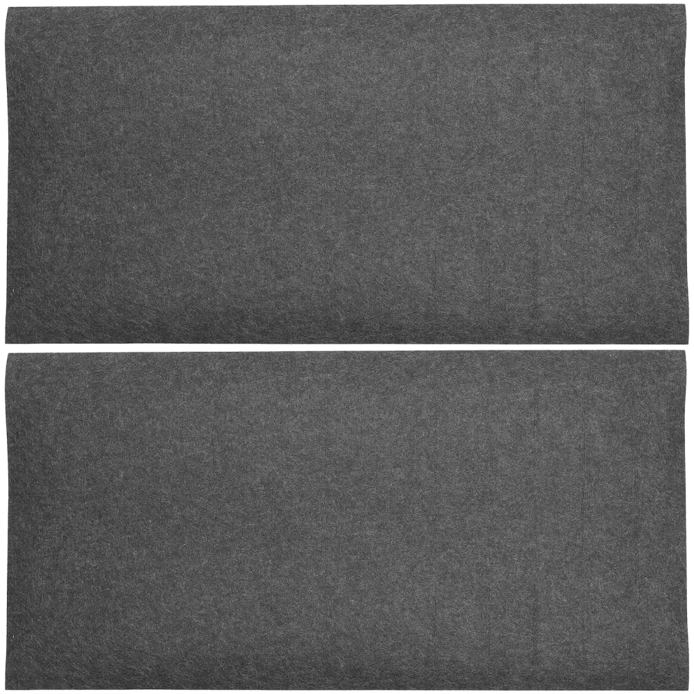 2 Sheets Non Woven Felt Sheets Practical Craft Felt Fabric for DIY Sewing Crafts