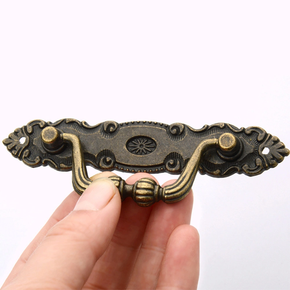 3pcs Ring Antique Drawer Handles Drawer Vintage Decorative Handles with Screws