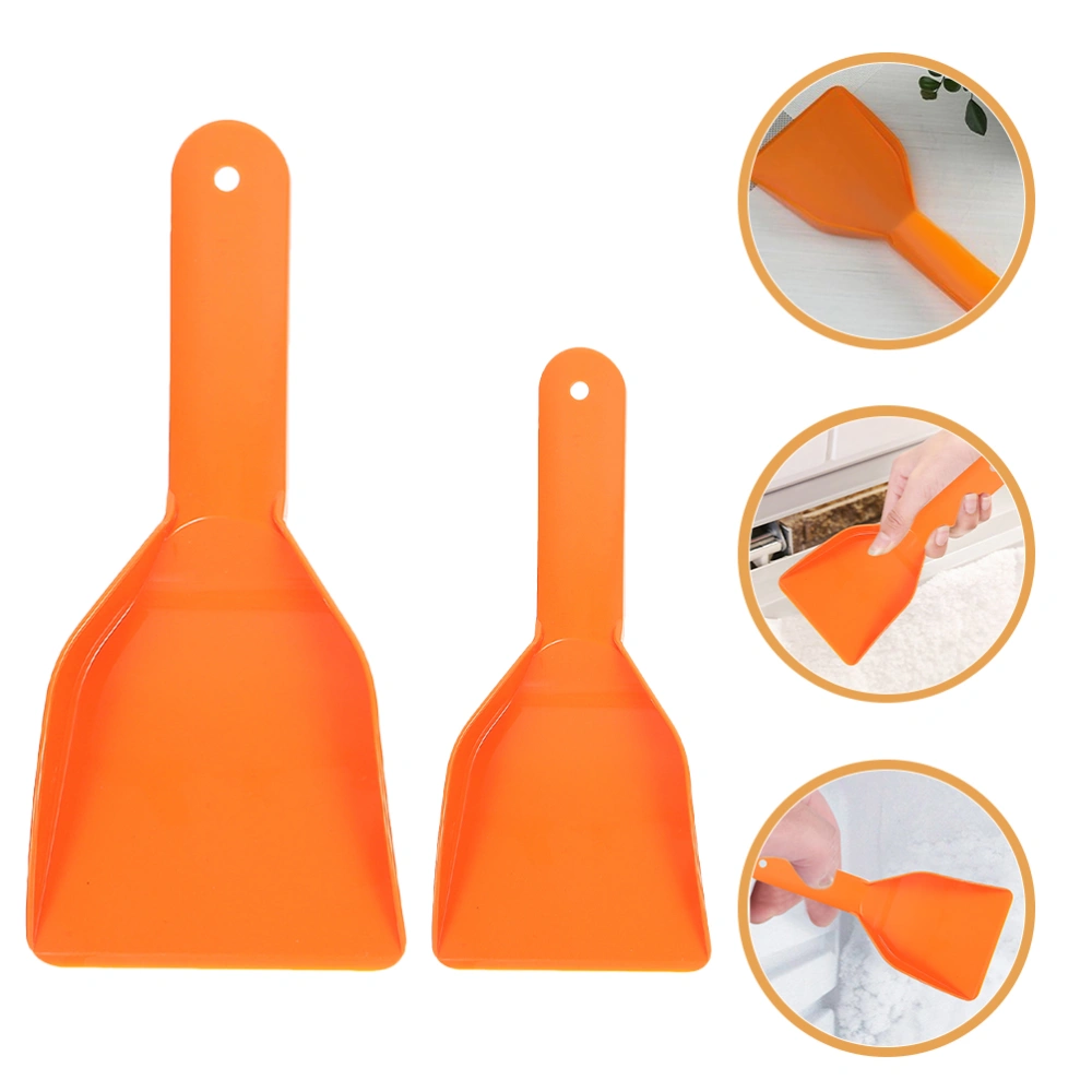 2pcs Refrigerator Deicing Shovel Practical Ice Scoop Snow Removing Shovels