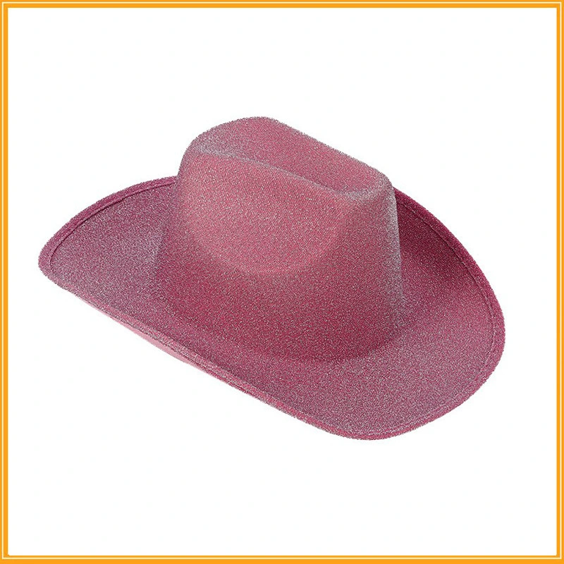 Costume Cowboy Hat Decorative Hat Shiny Cowgirl Hat Western Hat Party Cowboy Hat Prop