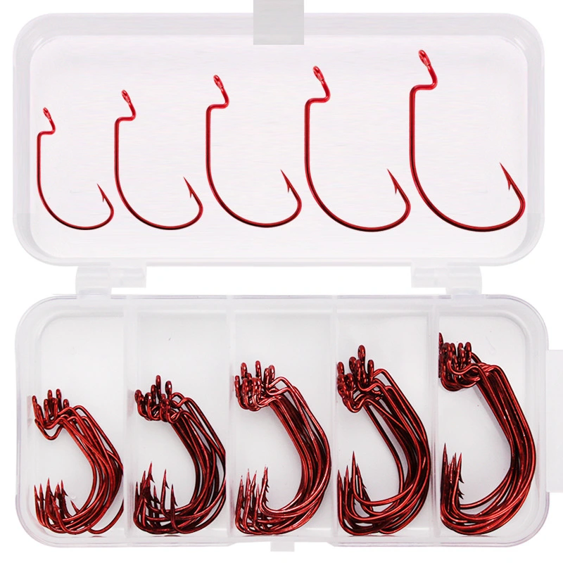 1 Set Fishing Hooks Fishing Gears Fishing Anchor Hooks Fishing Metal Hooks Supplies