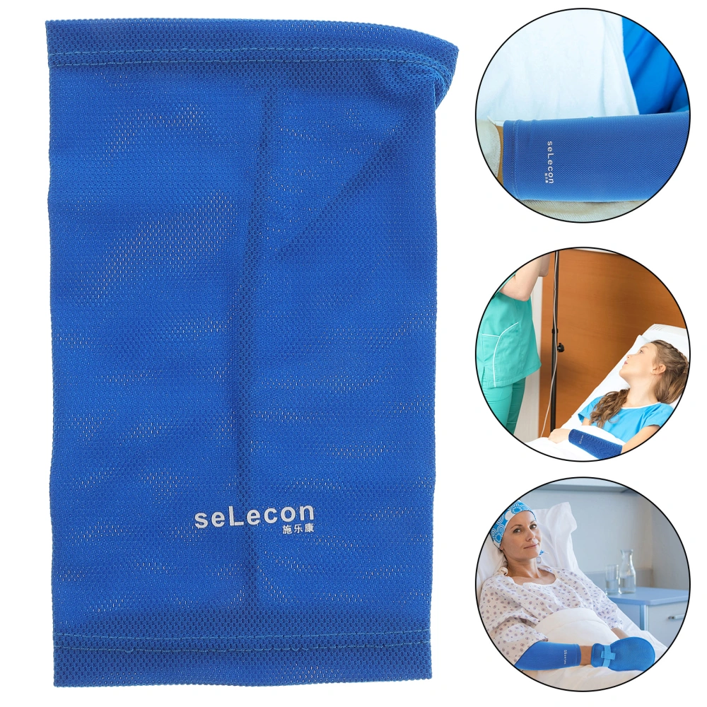 1Pc Central Venous Catheter Protective Sleeve PICC Arm Sleeve Elbow Sheath Patient Accessories for Hospital Size M Blue