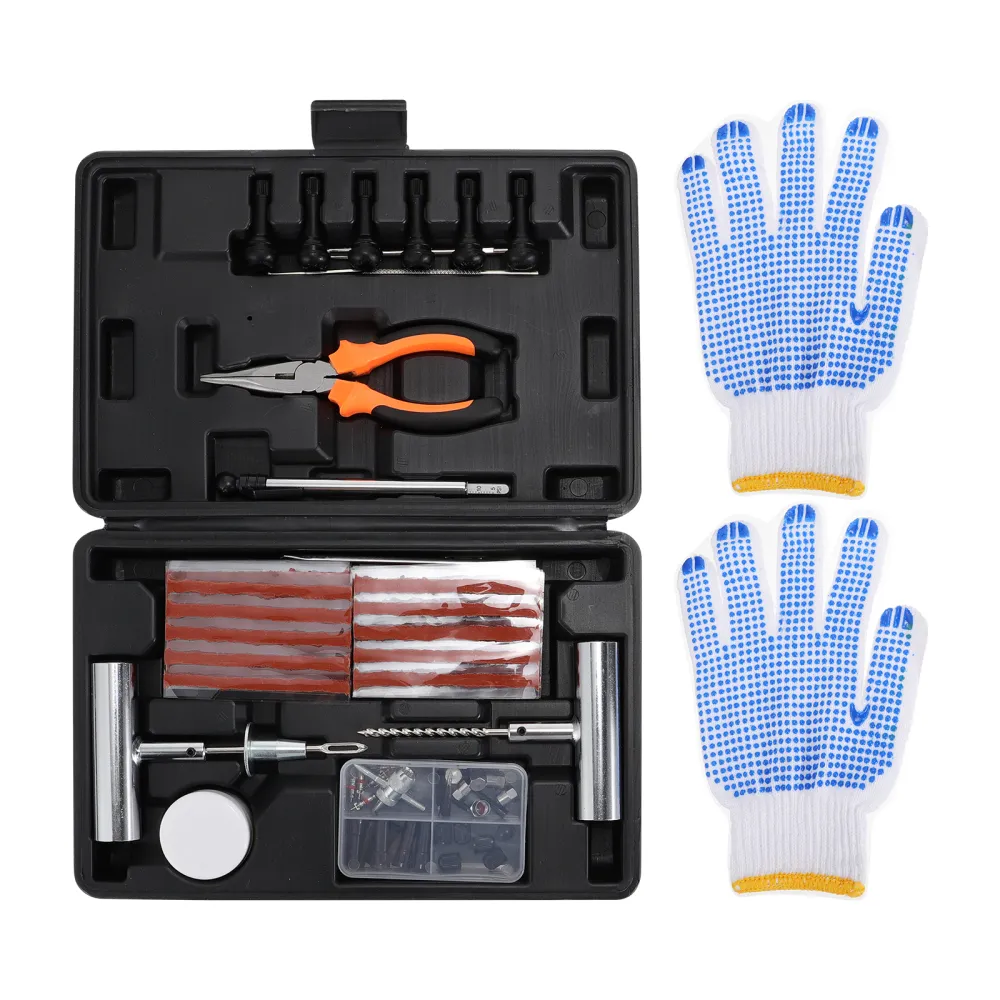 1 Set of Vehicle Motorbike Tire Repair Kit Automobile Car Tire Repair Tool Kit