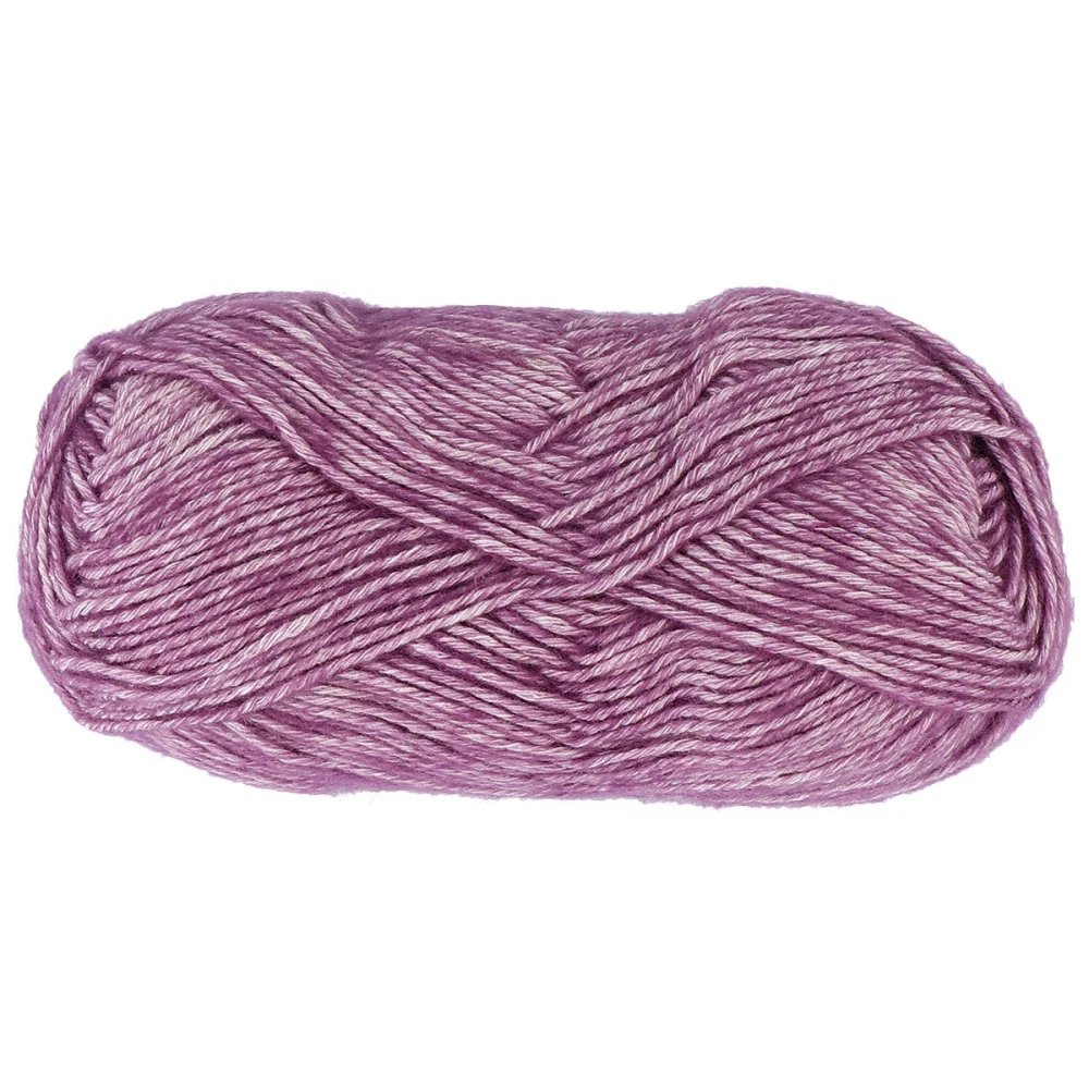 Cotton Rope Tapestry Braided Thread Handmade Sweater Scarf Thread Wall Hanging DIY Craft Making (Purple)