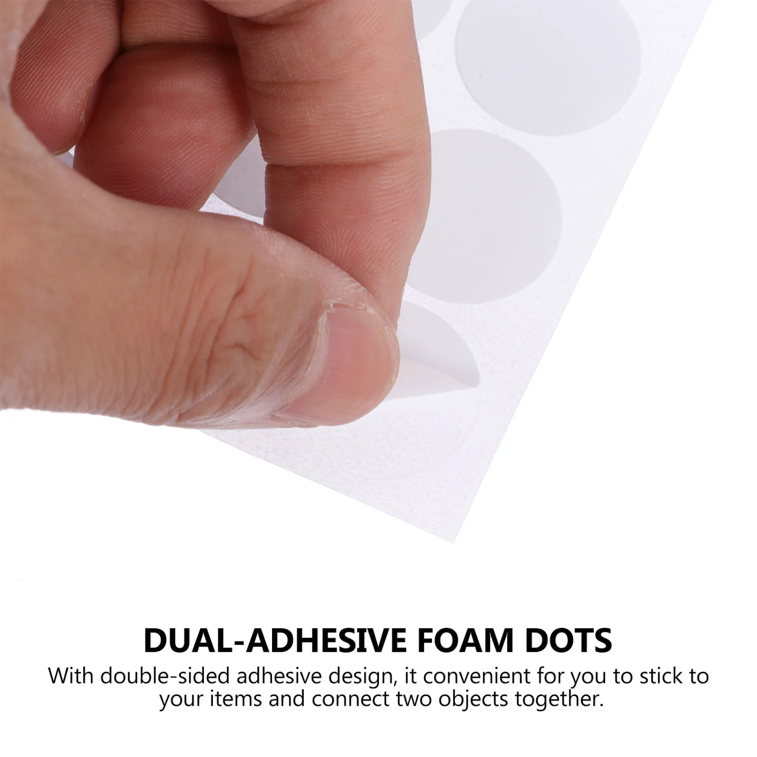 20 Sheets Double-sided Dot Tape Removable Circular Sticky Glue Point Party Decor