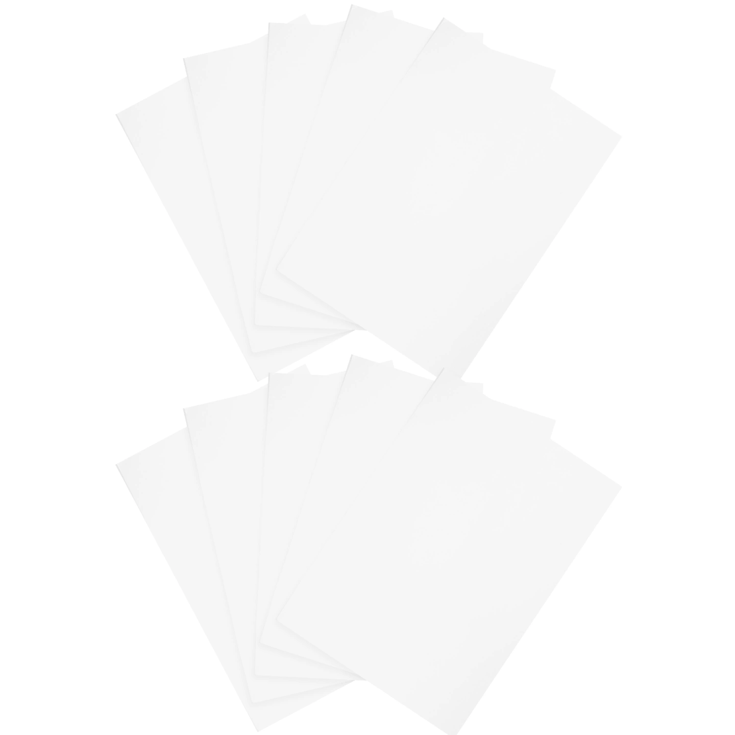 20 Sheets of Printable Blank Sticker Labels Sticker Paper for Printer Blank Paper Sticker Label Sticker