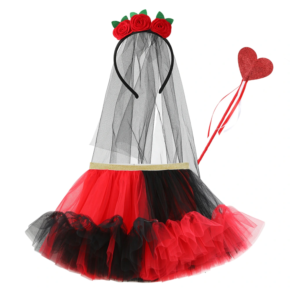 1 Set Tutu Skirts Tutu Skirts for Women Puffy Skirt Bridal Cosplay Costume