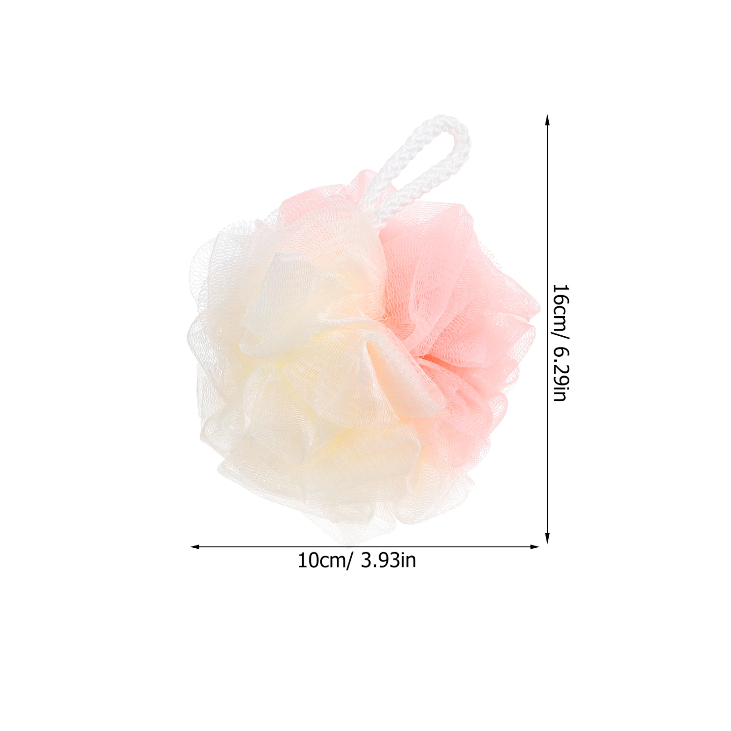 4pcs Shower Balls Body Scrubber Soft Bath Ball Shower Sponge Body Wash Scrubber