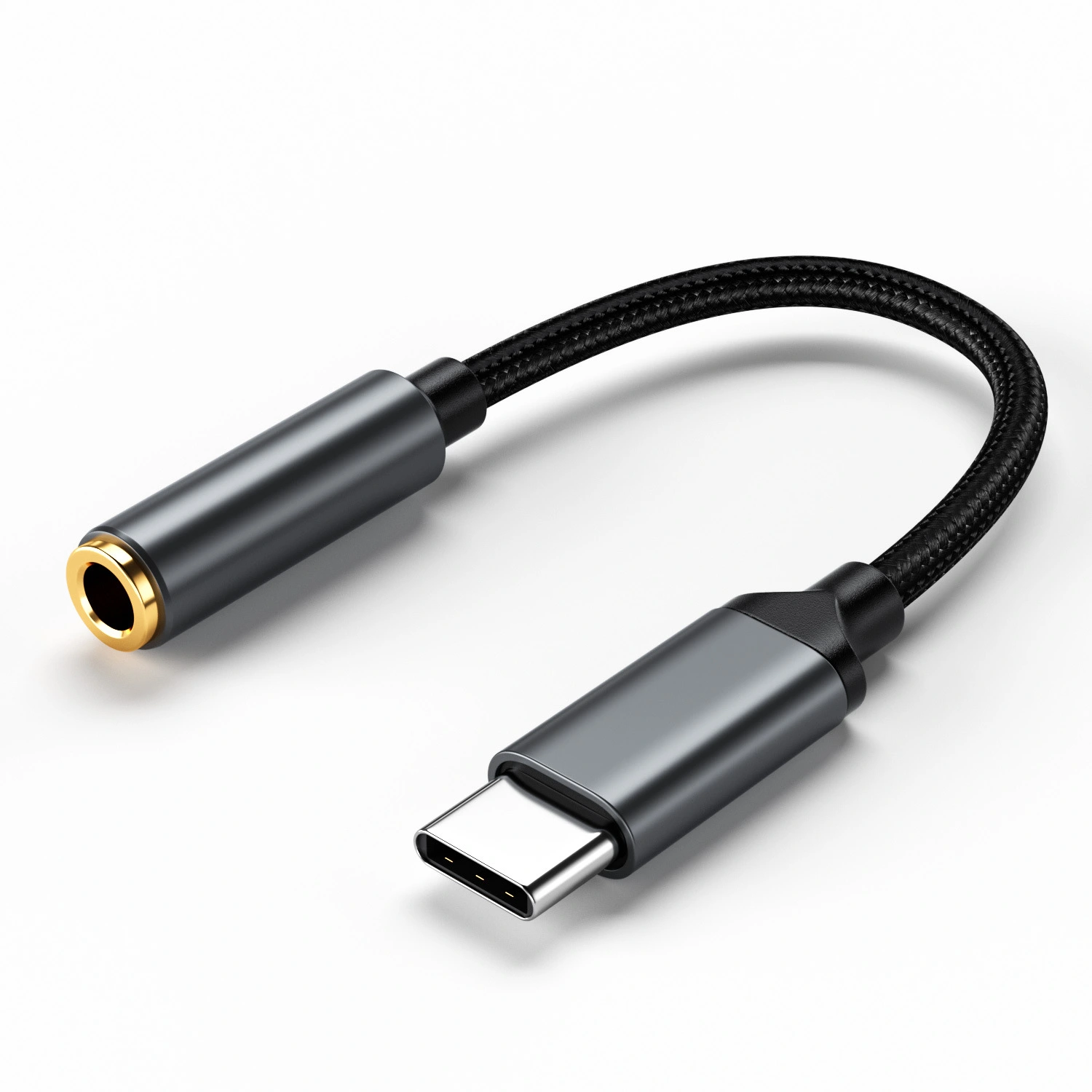 USB Type C To 3.5mm Audio Adapter USB-C To Aux Converter Earphone Adapter