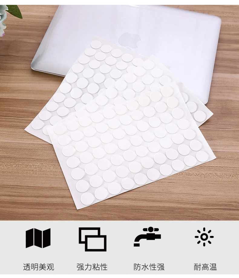 7 Sheets Sticky Fixers Double Sided Stickers Photo Wall Stickers for Wall Room Office