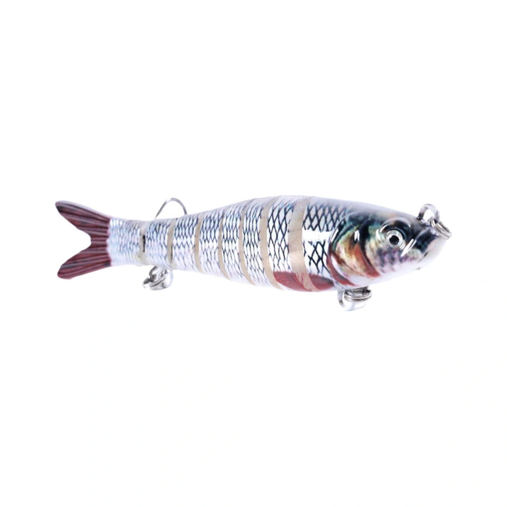 10CM 11g Classic 8-sections Fishing Bait Sink Hard Lures Plastic Lifelike Long Distance Fishing Lures for Outdoor Fishing Trip Holiday - 3#