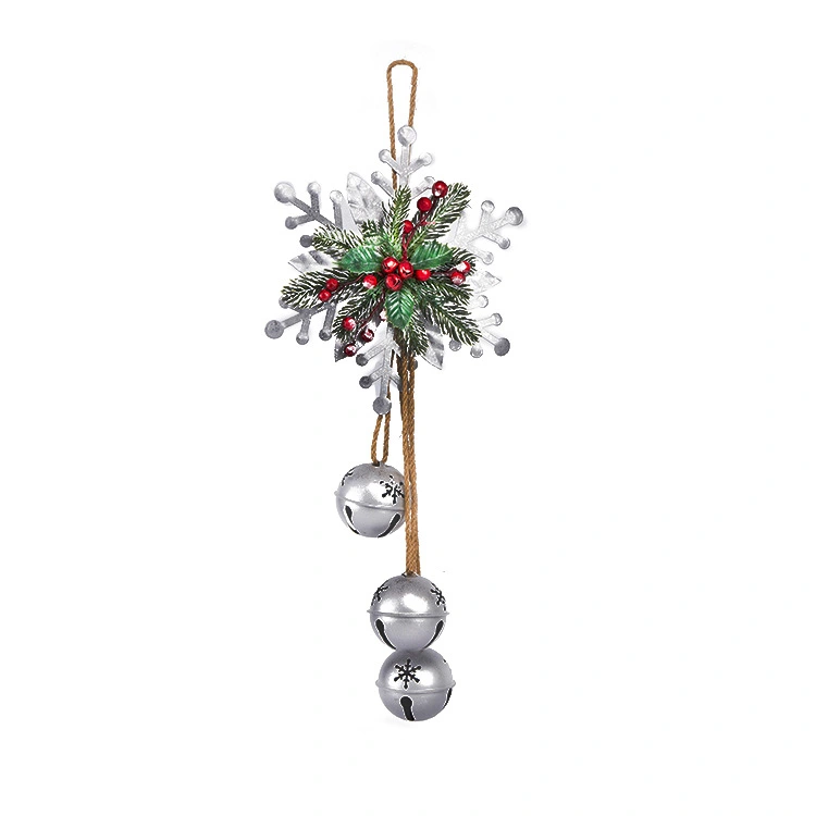 Christmas Tree Bells Hanging Ornament Christmas Tree Pendant Scene Layout Hanging Bell Adornment