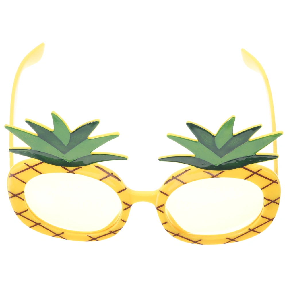 Hawaii Party Pineapple Sunglasses Funny Beach Party Eyewear Fruit Themed Party Glasses for Photo prop