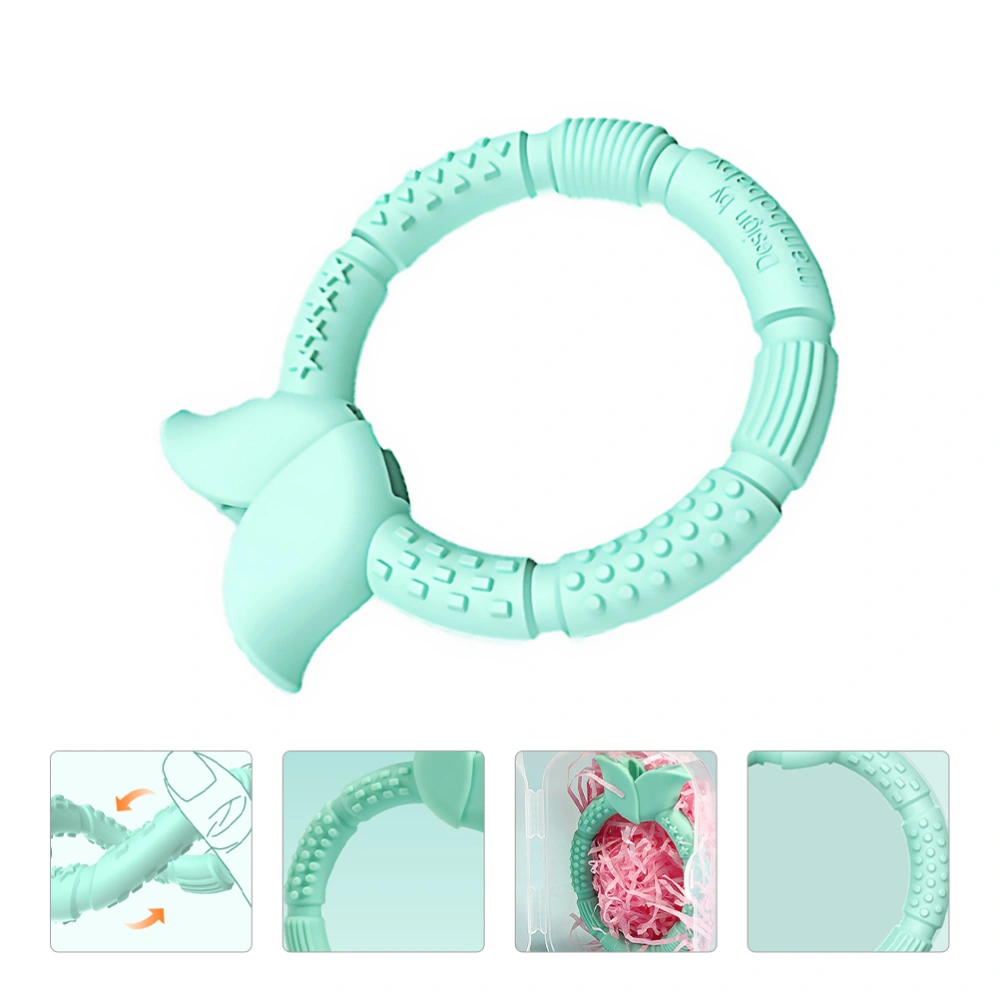 1Pc Baby Teething Toy Baby Silicone Teether Infant Molar Toy Baby Shower Gift