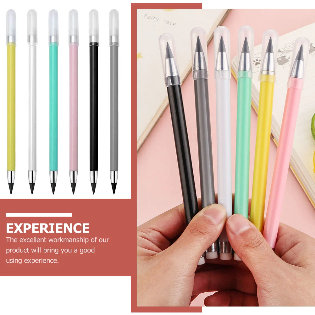 12pcs Everlasting Pencils Inkless Pencils Lightweight Pencils Writing Pencils