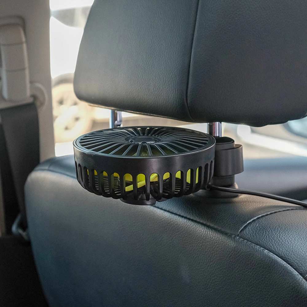 Car Fan Clip-on Electric Car Fan USB Car Cooling Air Fan Air Circulation Fan