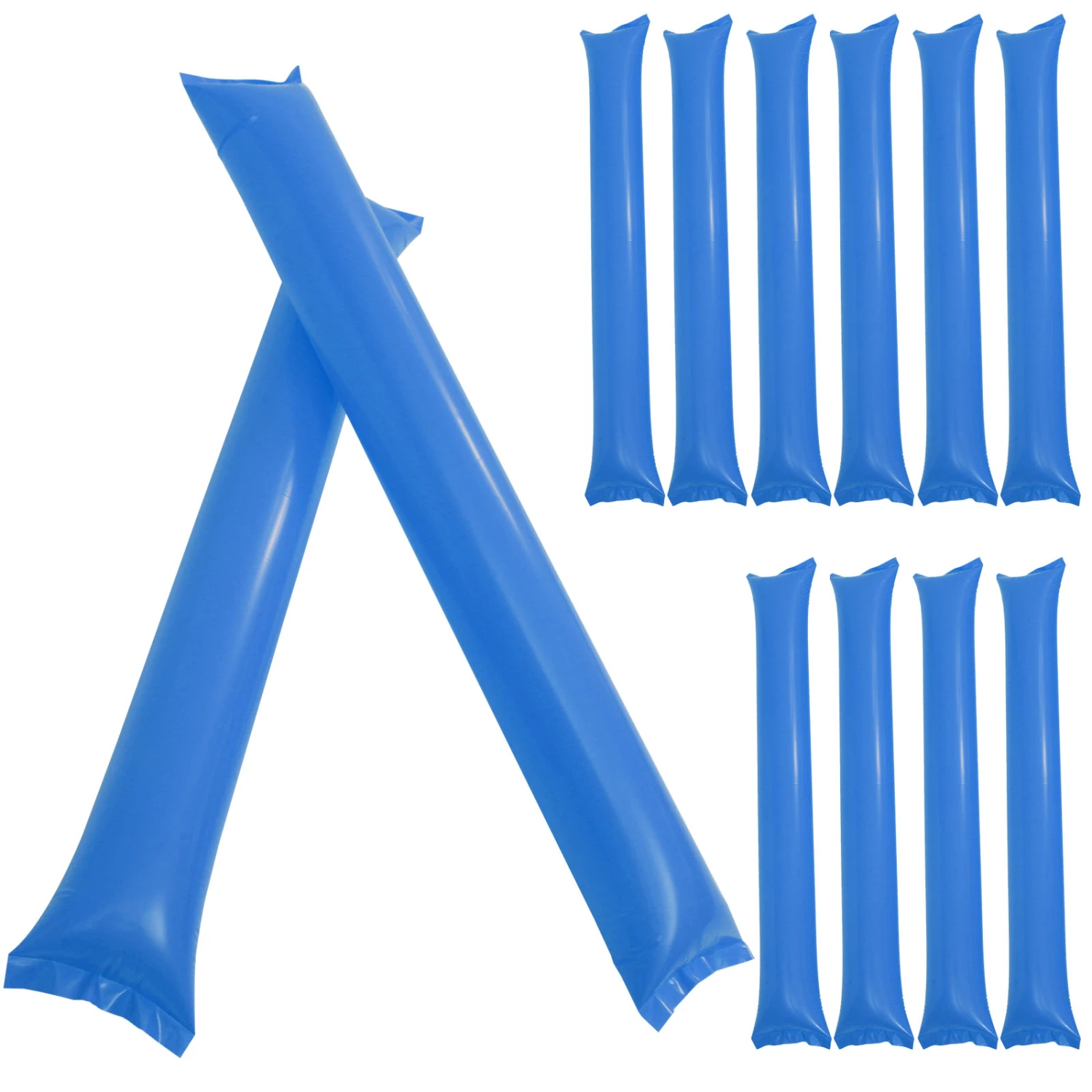 40pcs Inflatable Sticks Noise Sticks Inflatable Boom Plastic Sticks Party Favors