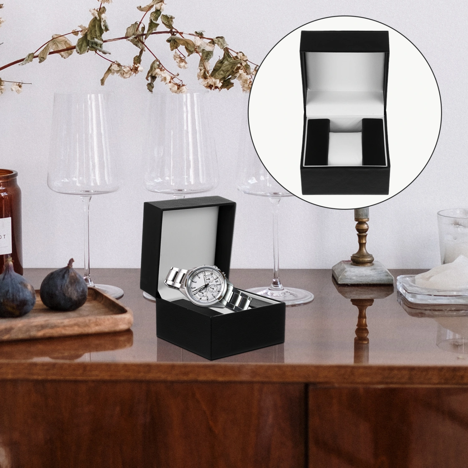 Luxurious Watch Box Watch Storage Organizer Practical Watch Display Box Case