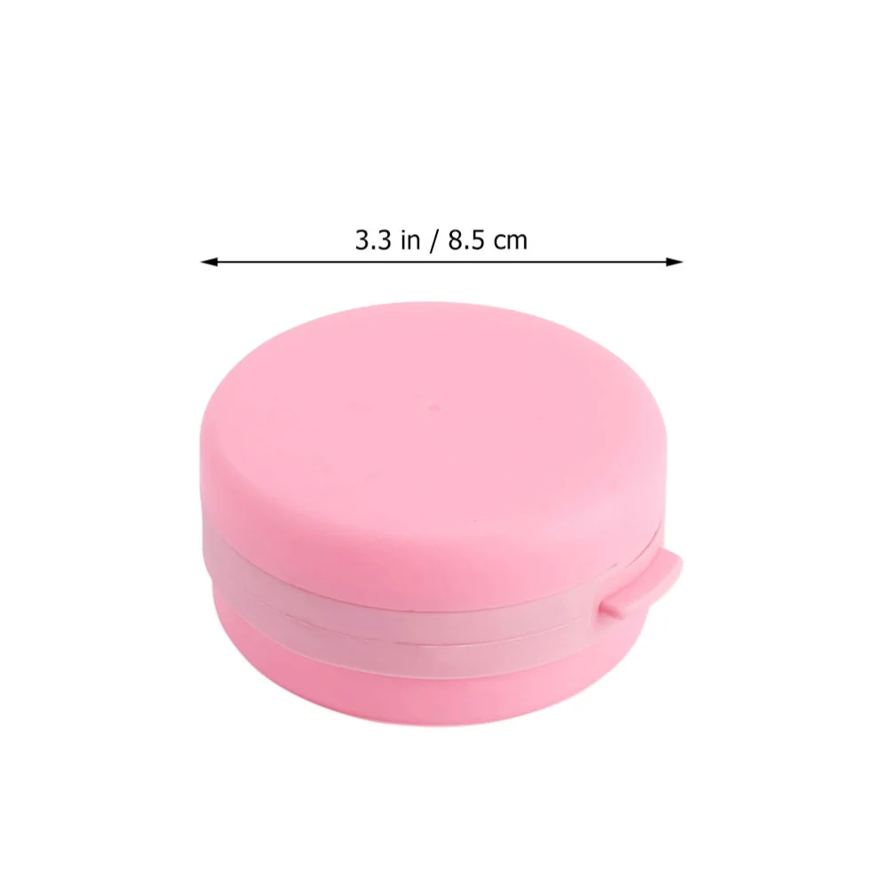 Silicone Bathing Brush Head Scrubber Brush Soap Box Showering Brush Portable Bathing Scrubber