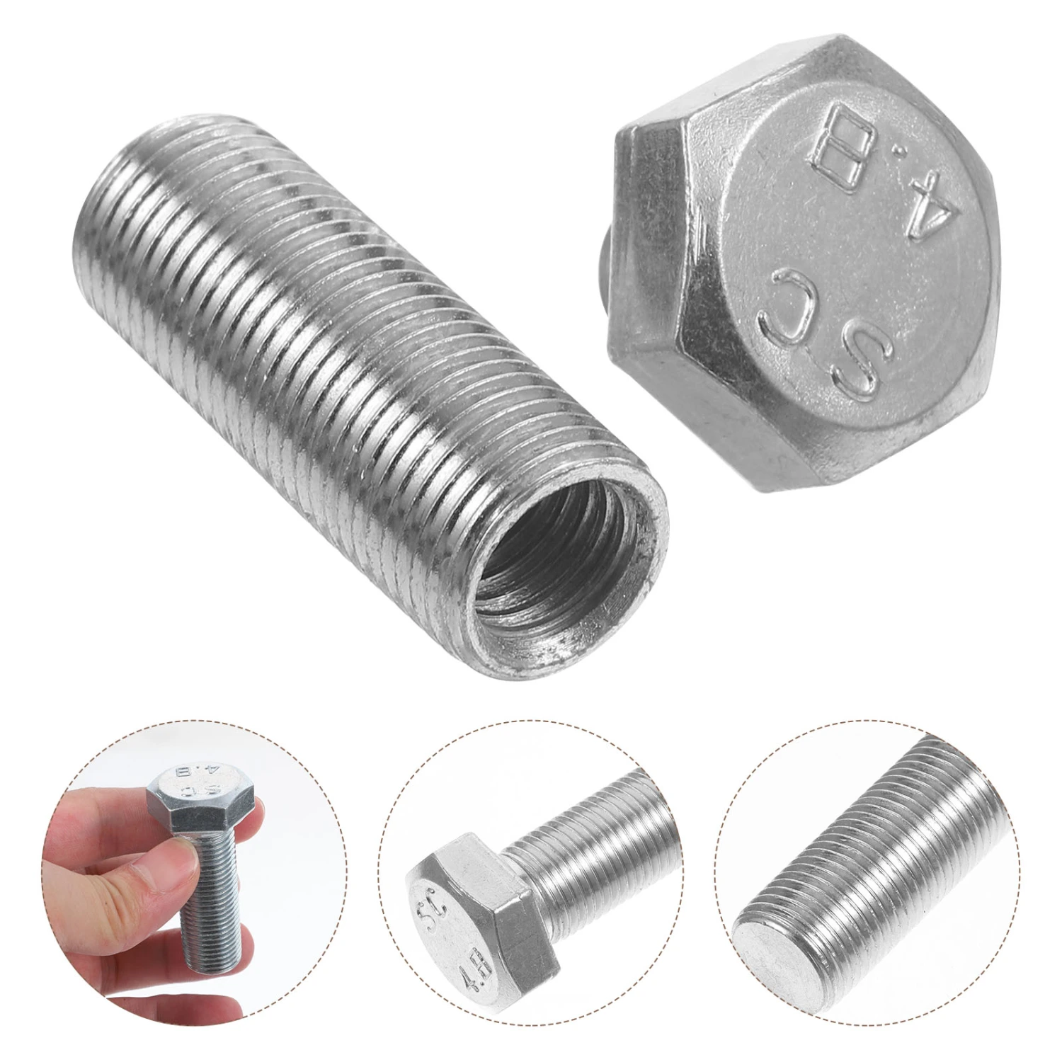 Bolt Shaped Storage Box Metal Hider Box Realistic Screw Hiding Container Camping Accessory