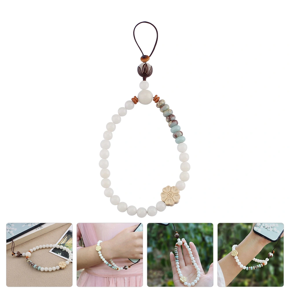 Chinese Style Beaded Phone Chain Phone Hanging Chain Phone Lanyard Phone Decor