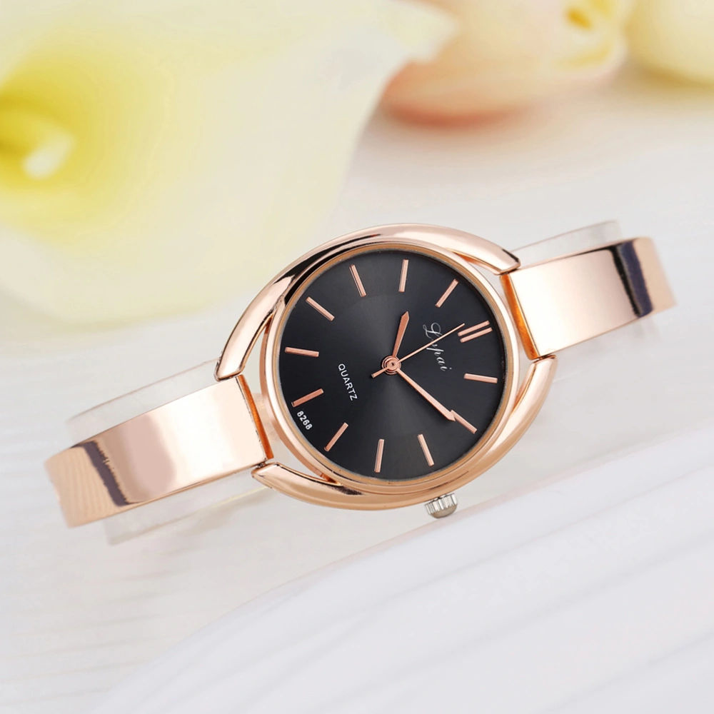 Luxury Women Bracelet Watches Fashion Wristwatch Ladies Quartz Rose Gold Watch