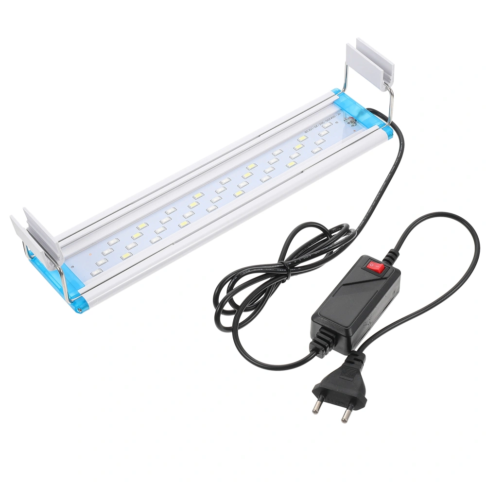 Aquarum Light Fish Tank LED Light Adjustable Aquarium Light Water Grass Landscape Light (EU Plug)