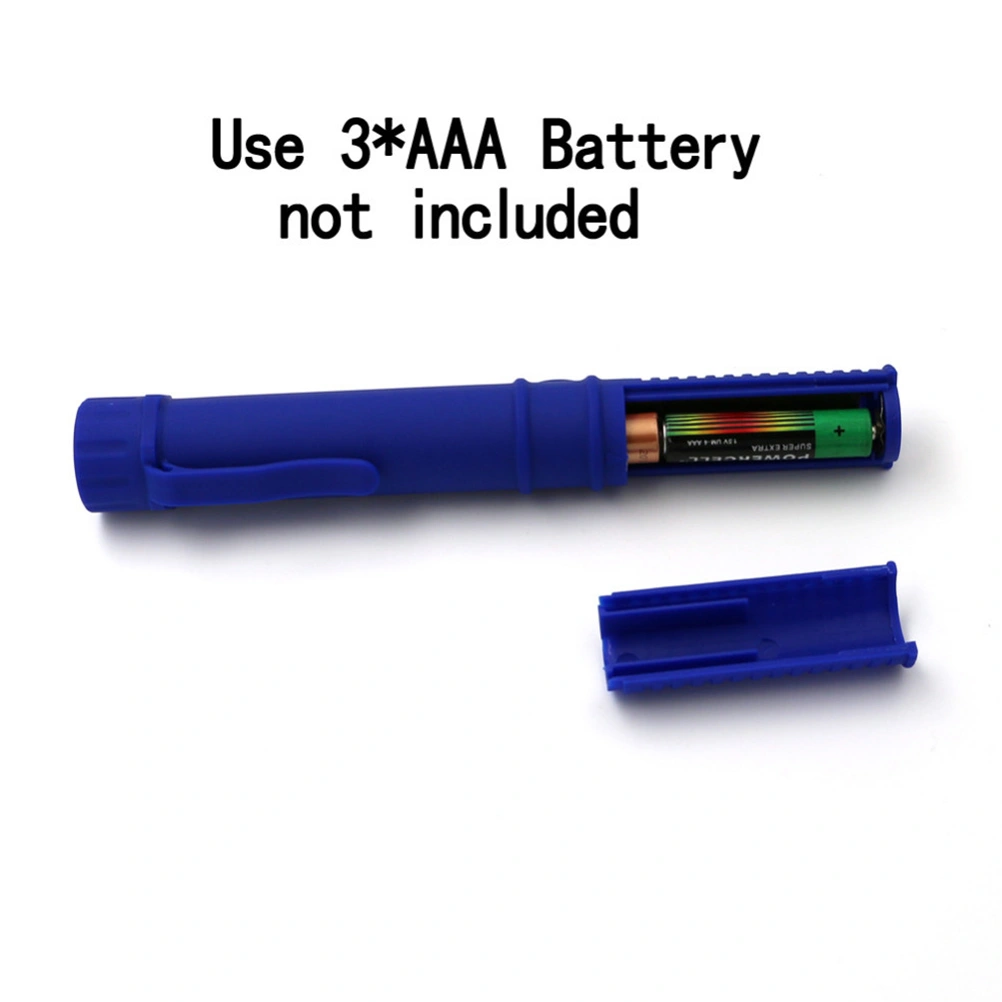 Multifunction COB LED Work Light Mini Pen Inspection Repair Flashlight Torch with Magnetic Base and Clip (Black)