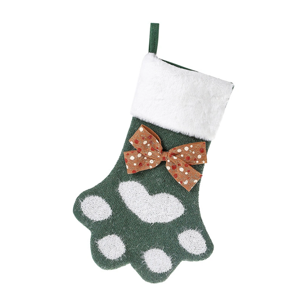 Pet Christmas Stockings Cute Cat Dog Stockings Large Hanging Ornaments