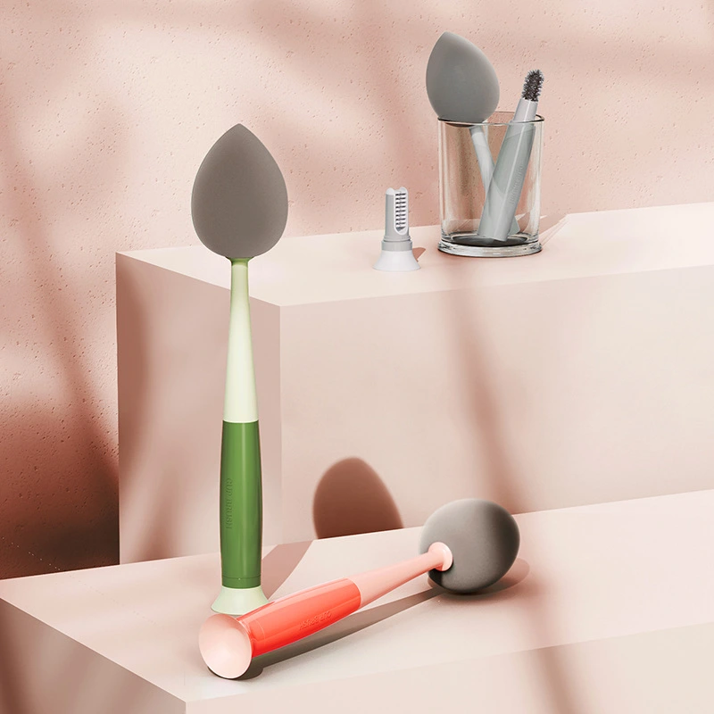 Creative Cosmetic Egg Three-in-one Cup Brush Detachable