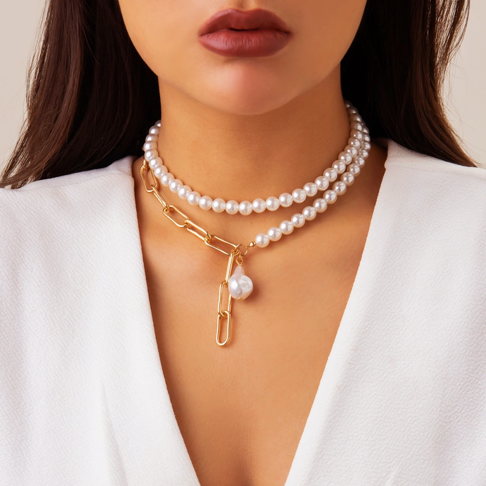 Irregular Chain Clavicle Necklace Women