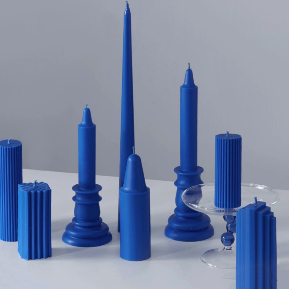 European Retro Klein Blue Length Aromatherapy Wax