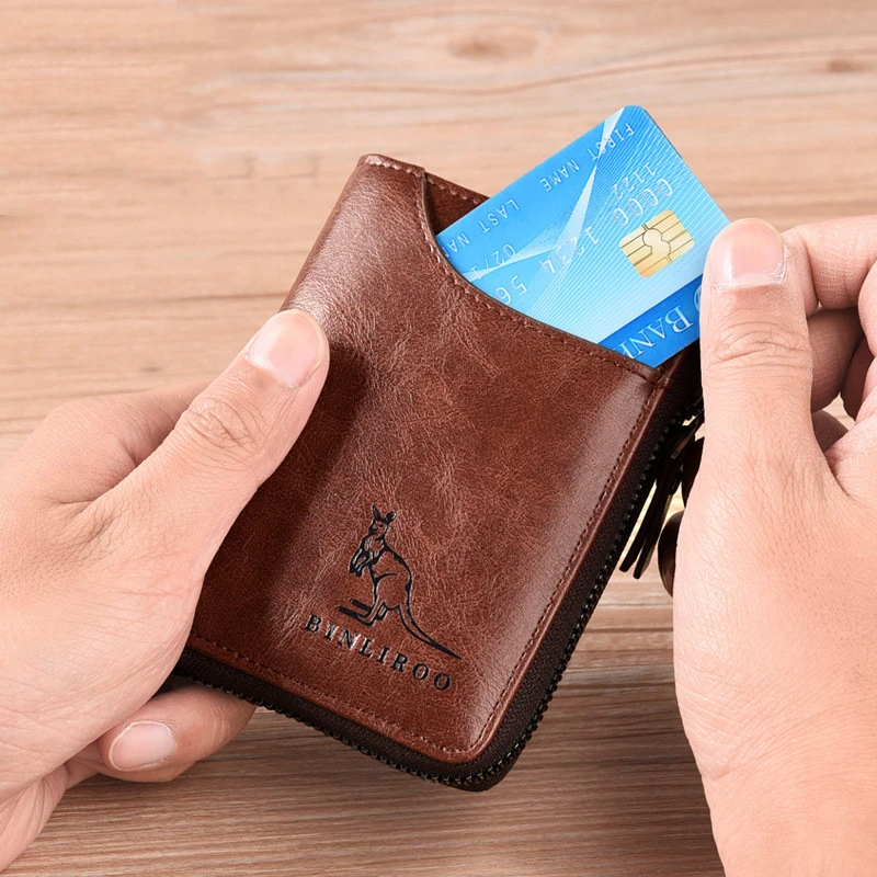 Men's And Women's Multi-card Anti-theft Swipe Wallet