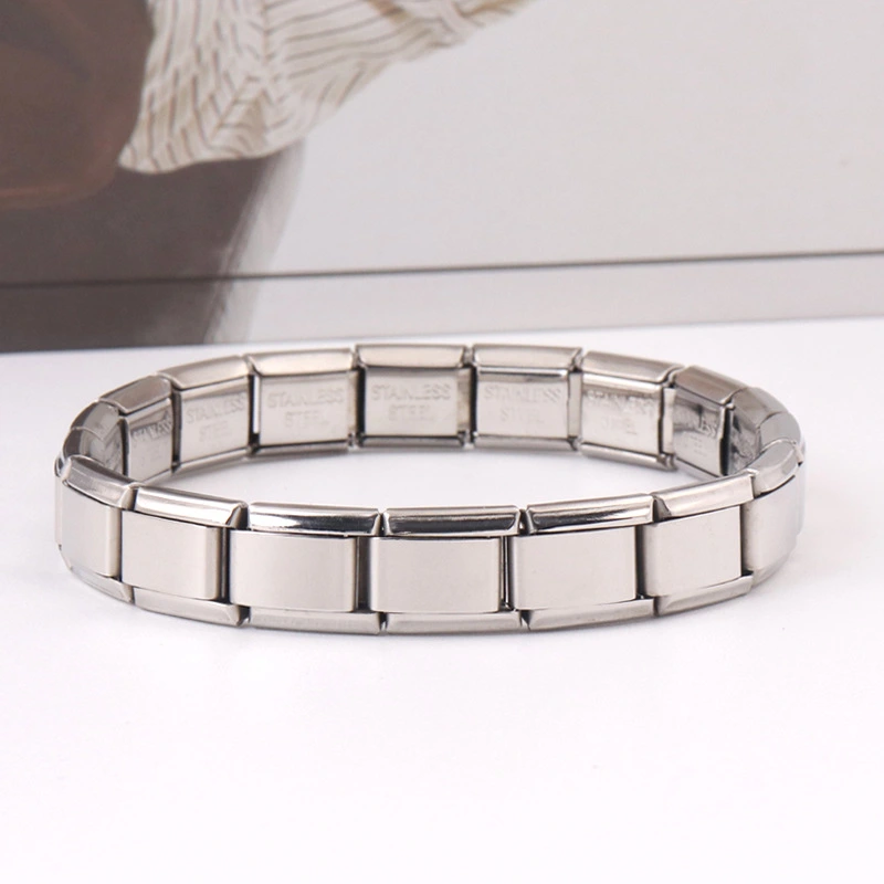 Simple And Casual Electroplating Stainless Steel Bracelet