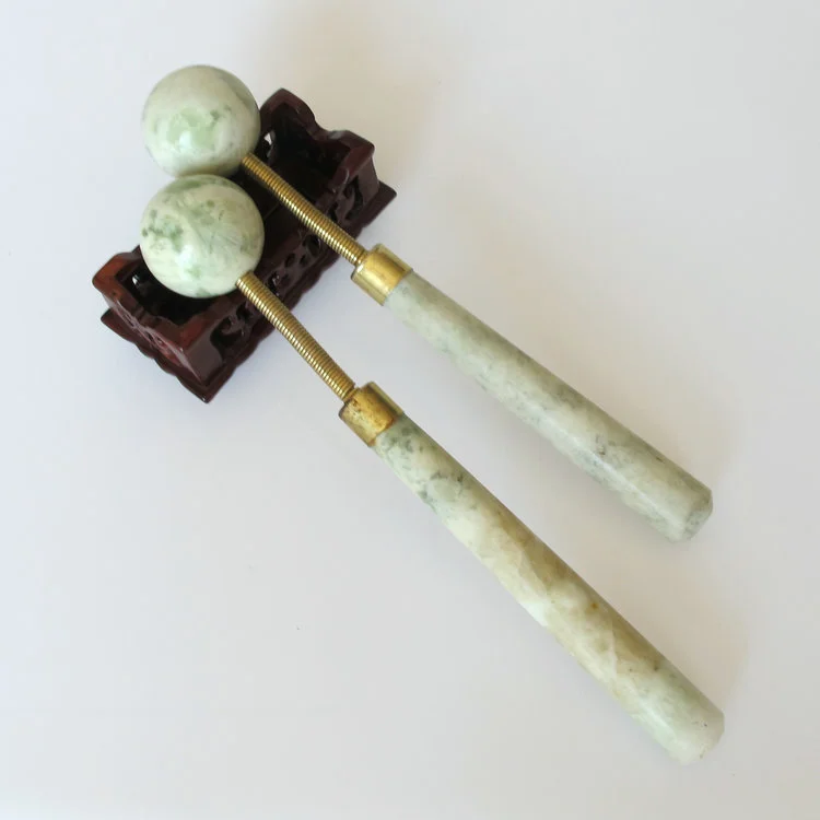 Natural Jade Massage Hammer Fitness Ball Hammer Waist