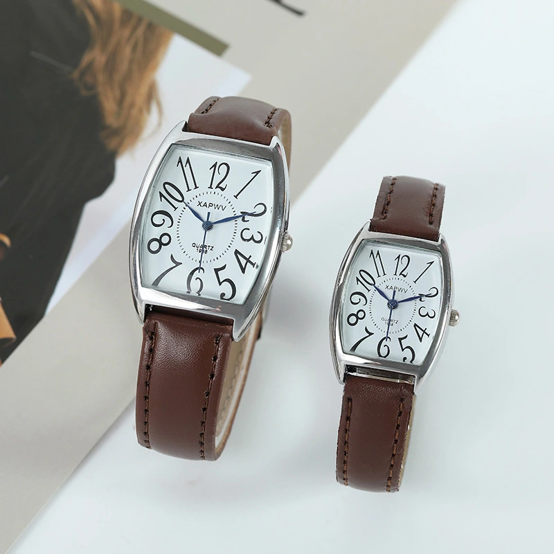 Square Belt Watch Business Style Couple Watch