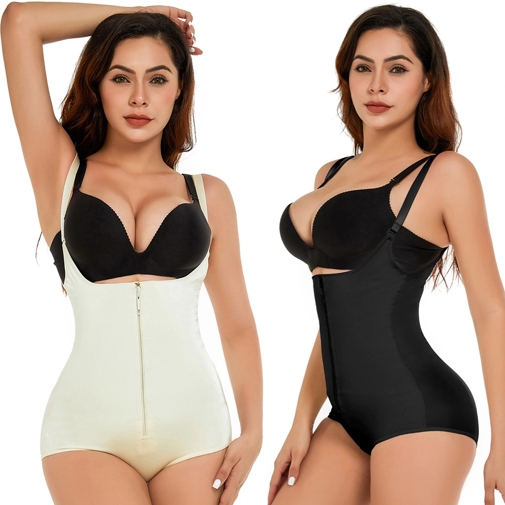 Latex Corset Women's Underwear Belly Contracting Jumpsuit
