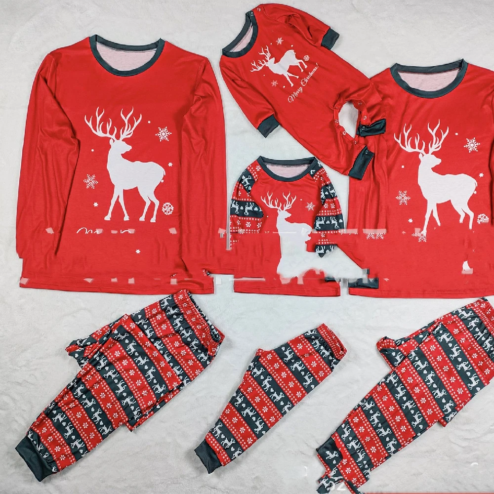 Letter Print Plaid Homewear Pajamas