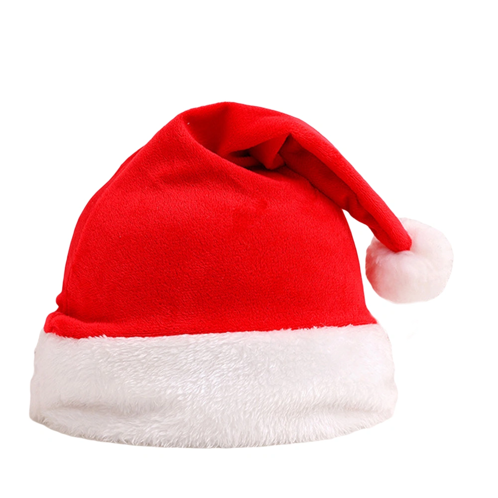 Christmas Hats for Adults Kids Santa Claus Hats with White Fur Trim