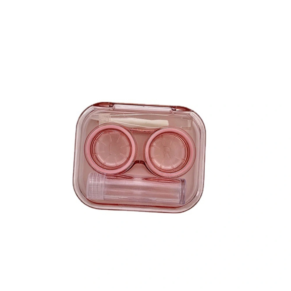 Travel Contact Lens Case, Cute Contact Lens Box Kit Contact Applicator