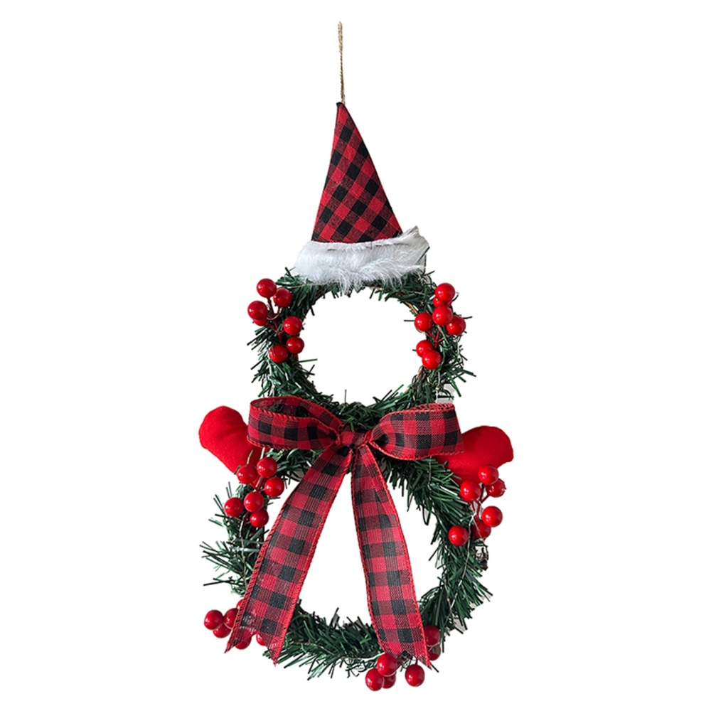 Christmas Wreath, Snowman Indoor Outdoor Garland Hanging Party Favor