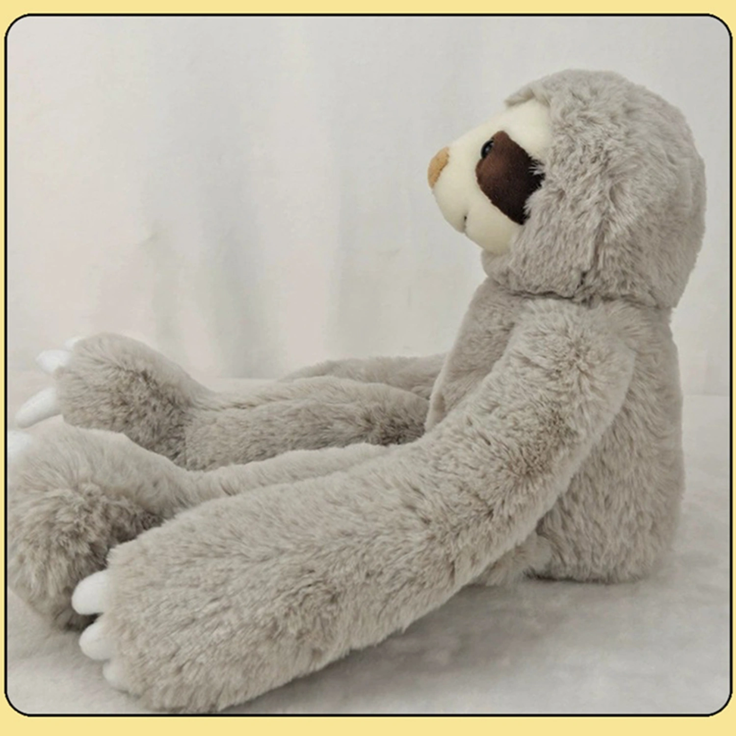 Stuffed Sloth Curtains Tiebacks Plush Cuddly Animal Sloth for Bedroom