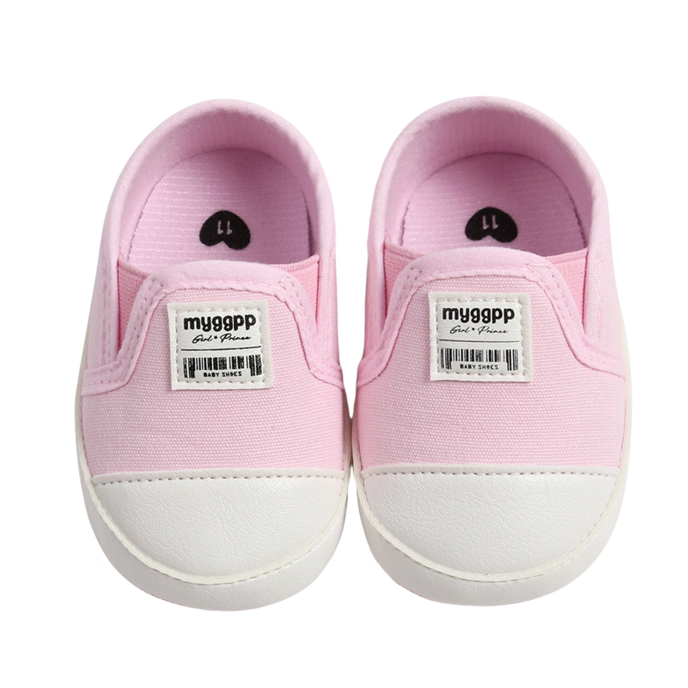 Baby Canvas Shoes, Letters Tag Non-slip Walking Shoes Casual Flats