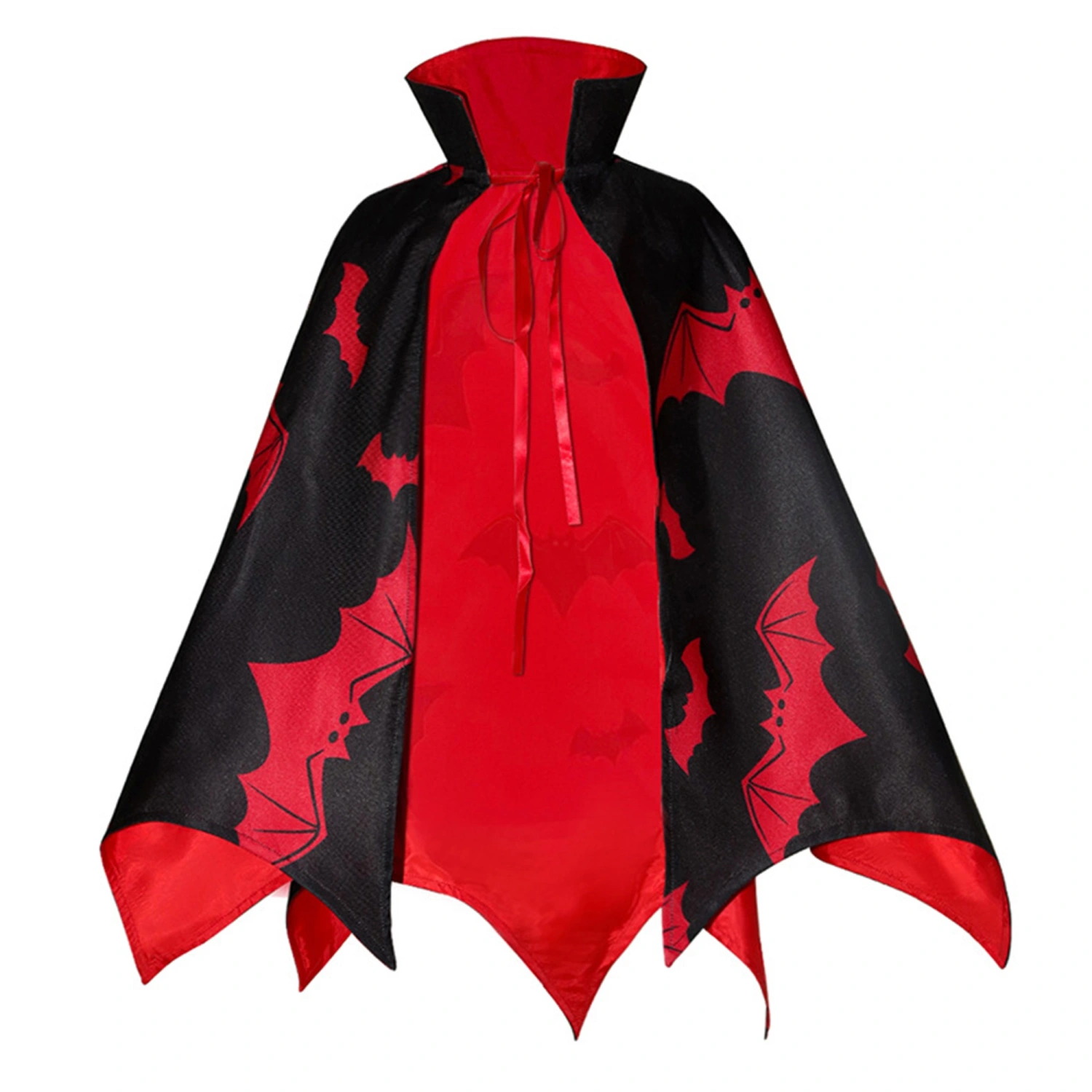 Halloween Scary Vampire Costume Cosplay Bat Cape Cloak for Kids 