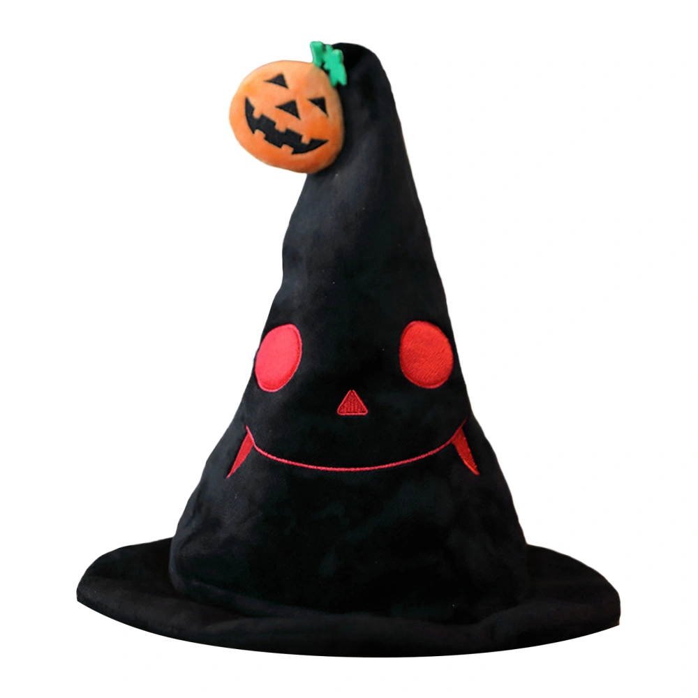 Halloween Electric Pumpkin Elf Hat Devil Expressions Cute Glow Up Cap