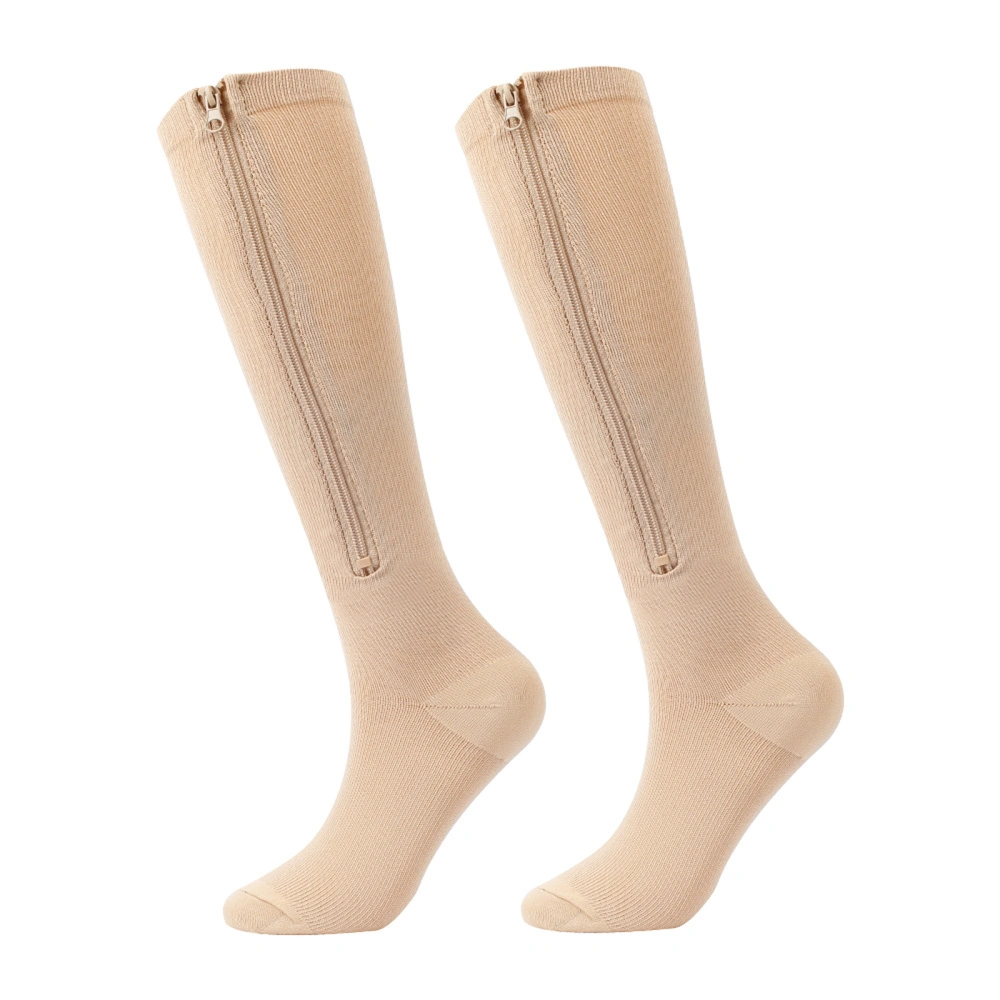 Football Socks, Solid Color/Striped Long Anti-slipping Sports Socks