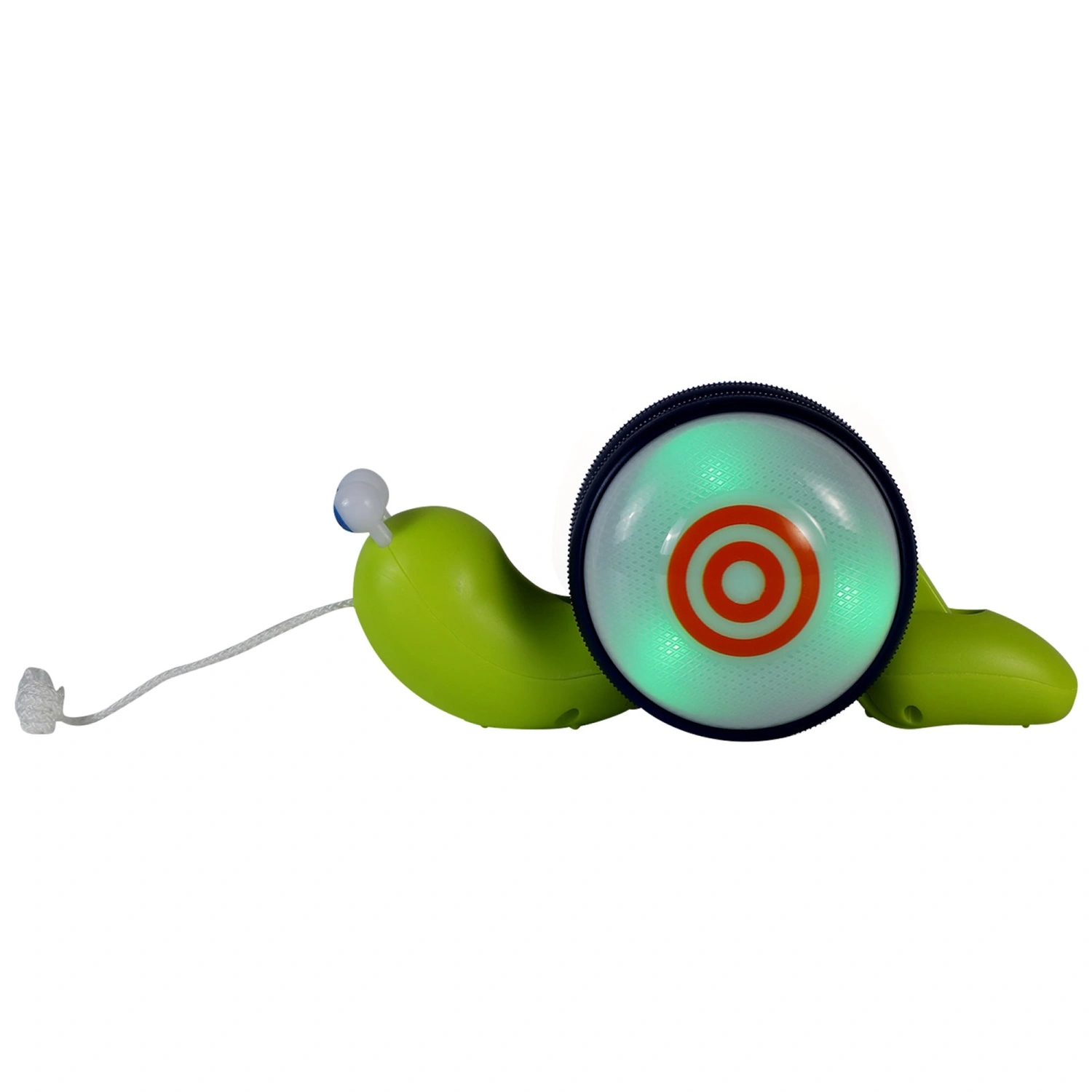 Kids Snail Toy, Cute Pulling Rope Snail Model with Light & Music